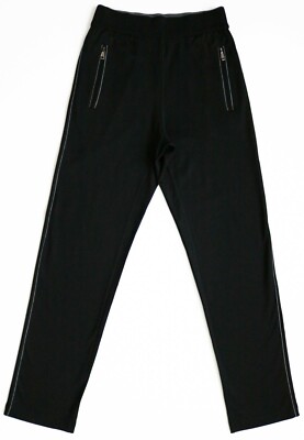 $1650 BRIONI Black Lounge Tracksuit Jogger Pants Sweatpants Size L Large