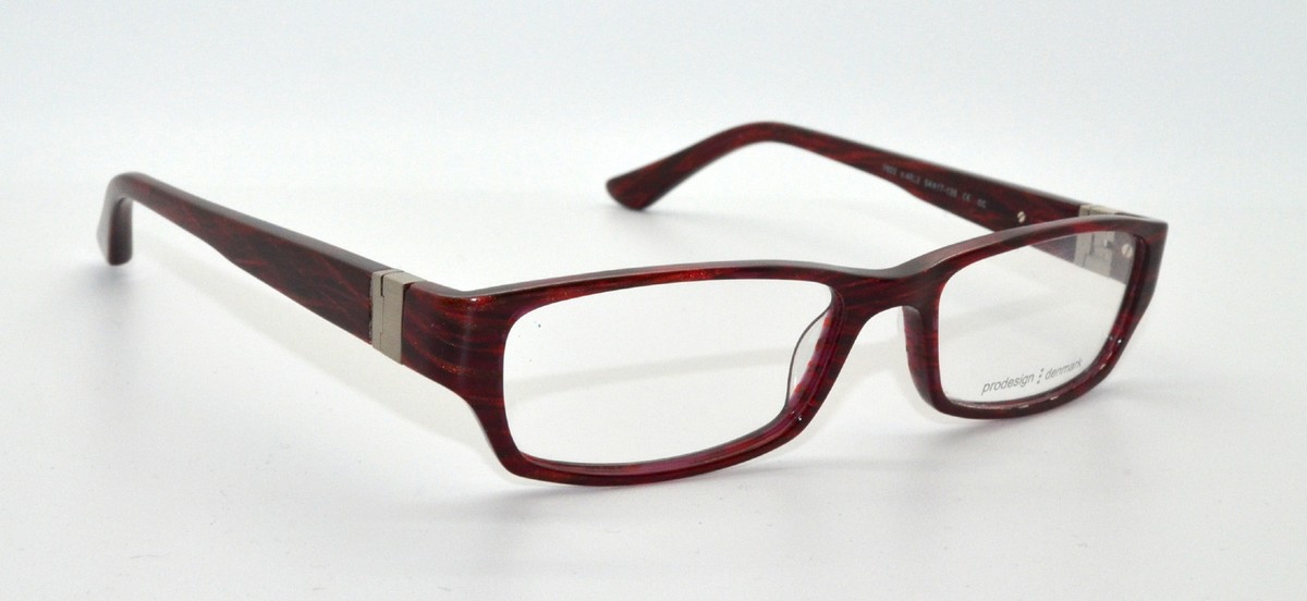 NWOT Auth PRODESIGN DENMARK 7602 c.4032 Red Silver Tone  display picture 2