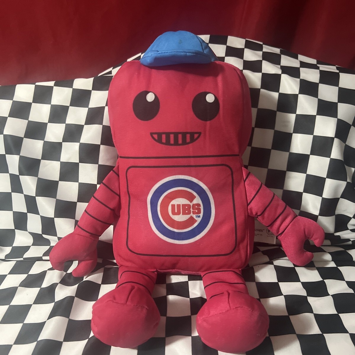 Chicago Cubs Mascot 14”Stuffed Animal Baseball Robot