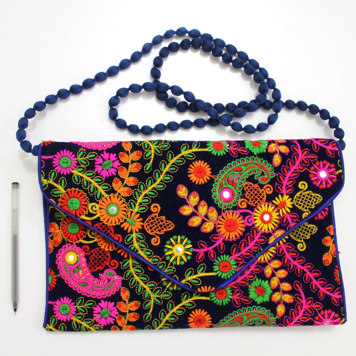 Vintage Tribal Banjara Indian Handmade Ethnic Women Purse Bohemian 
