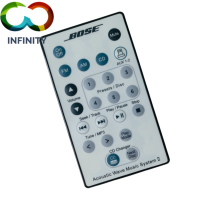 Genuine FOR BOSE Acoustic Wave Music System II Remote Control white