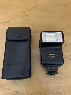 NEW SUNPAK AUTO 144pc FLASH Untested