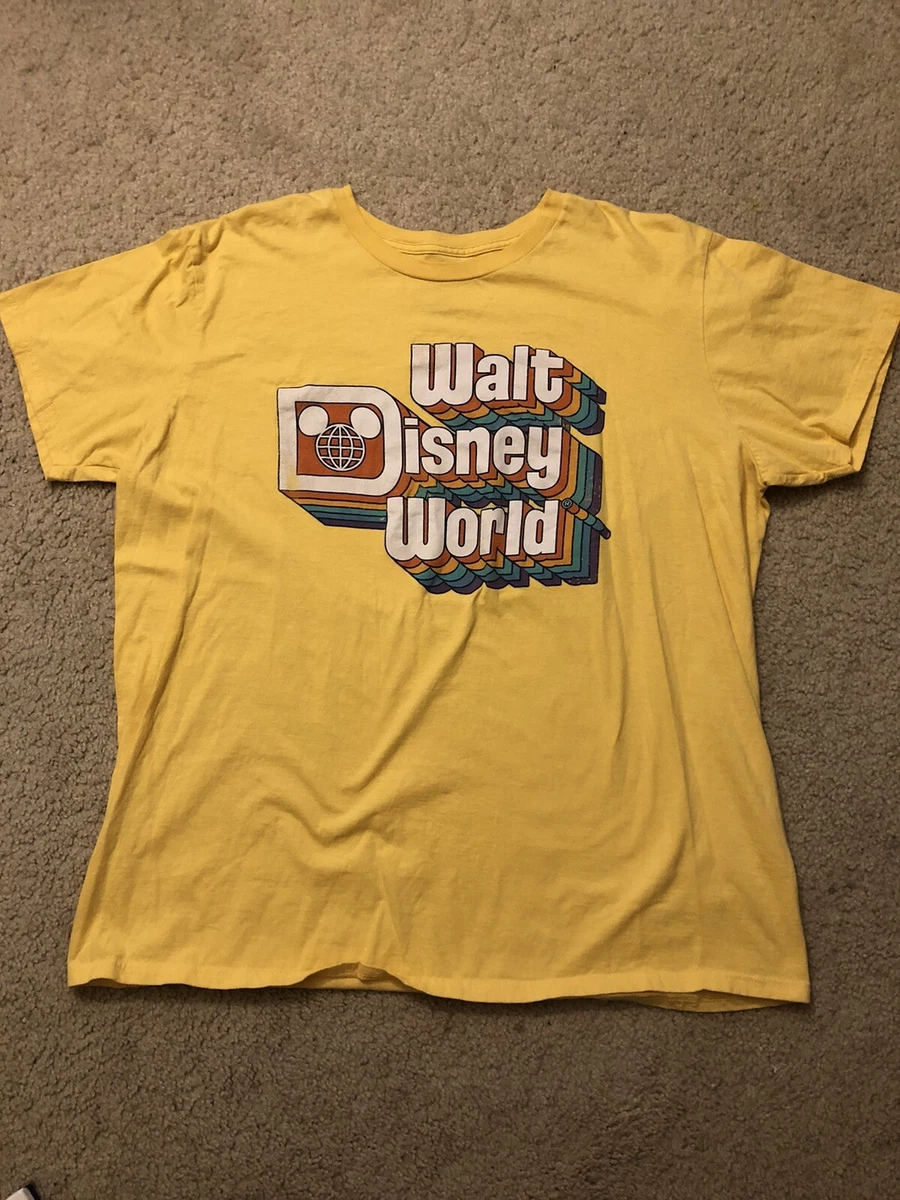 Walt disney world yellow shirt sales