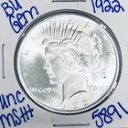 1922 BU UNCIRCULATED SILVER PEACE DOLLAR AUTHENTIC U.S. MINT FREE SHIPPING 5891