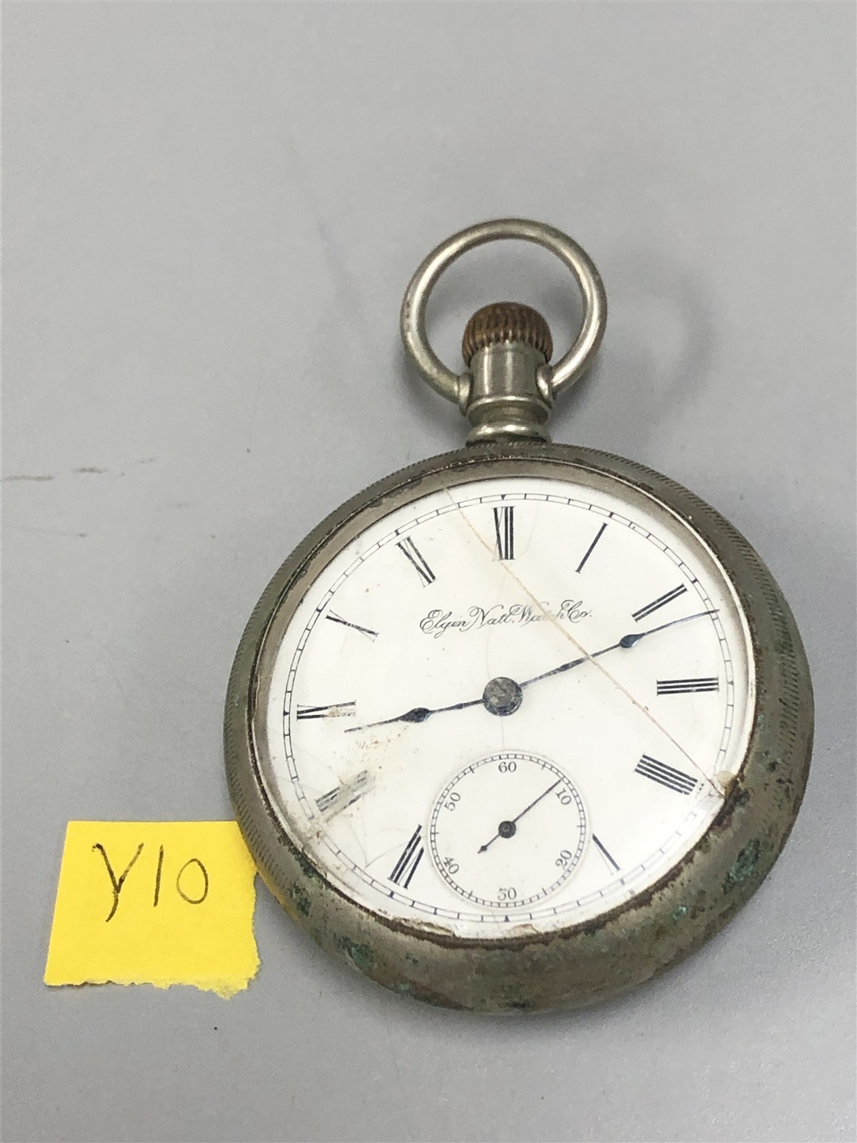 ELGIN LOT LARGE NATIONAL WATCH POCKET #Y10 1800s - vintagewatches.pk