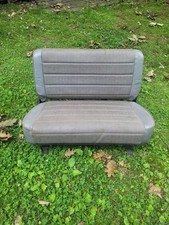 Jeep Yj Wrangler Back Seat With Brackets Factory Folding Cj7 Grey Fold N Tumble Jeep Yj Wrangler Back Seat With Brackets Factory Folding Cj7 Grey Fold N Tumble