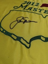 Jack Nicklaus Signed Masters Flag Autographed US Open PGA the Golden Bear 2007 3