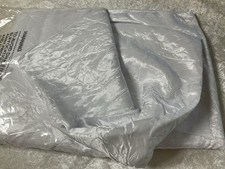 117 White Crinkle Taffeta Round Tablecloth Wedding Party Home Decorations