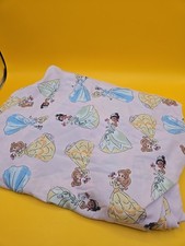 Lambs  Ivy Disney Baby Princesses Crib Sheet Excellent Cond.