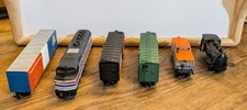 6 Vintage Train Lot - Parts Or Repair
