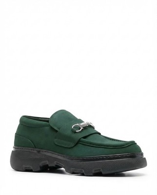 Burberry Men's Creeper Clamp Slip On Loafers Green | eBay