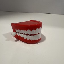 Schylling Wind-Up Chattering Teeth Gag Joke Classic