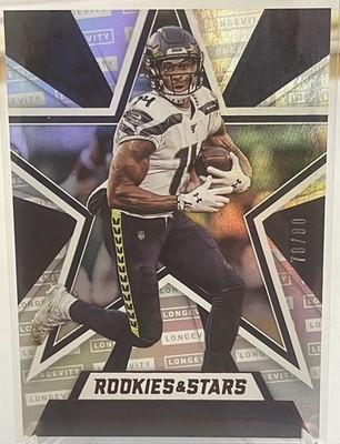 2020 Panini Rookies & Stars DK Metcalf #98 Longevity /80 SEAHAWKS STEELERS