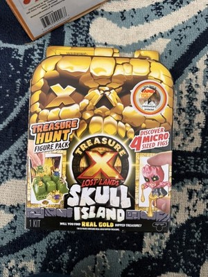 Treasure X Lost Lands Skull Island Discover 4 Micro Figures New In Box 2022