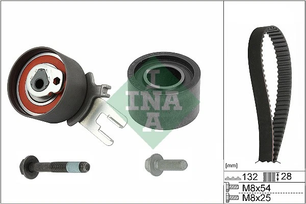 TIMING BELT KIT 530 0582 10 FOR VOLVO V50 V60 C30 V40/Hatchback S80/II XC90 2.0L - Image 2 of 4