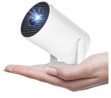 Mini Projector with WiFi 6 and Bluetooth,4K 1080P Support Portable Auto Keystone
