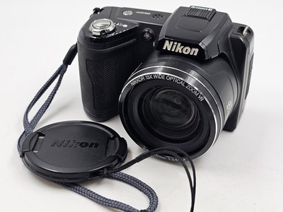 Nikon Coolpix L110 12,1 MP Digitale Kamera Schwarz - Funktioniert