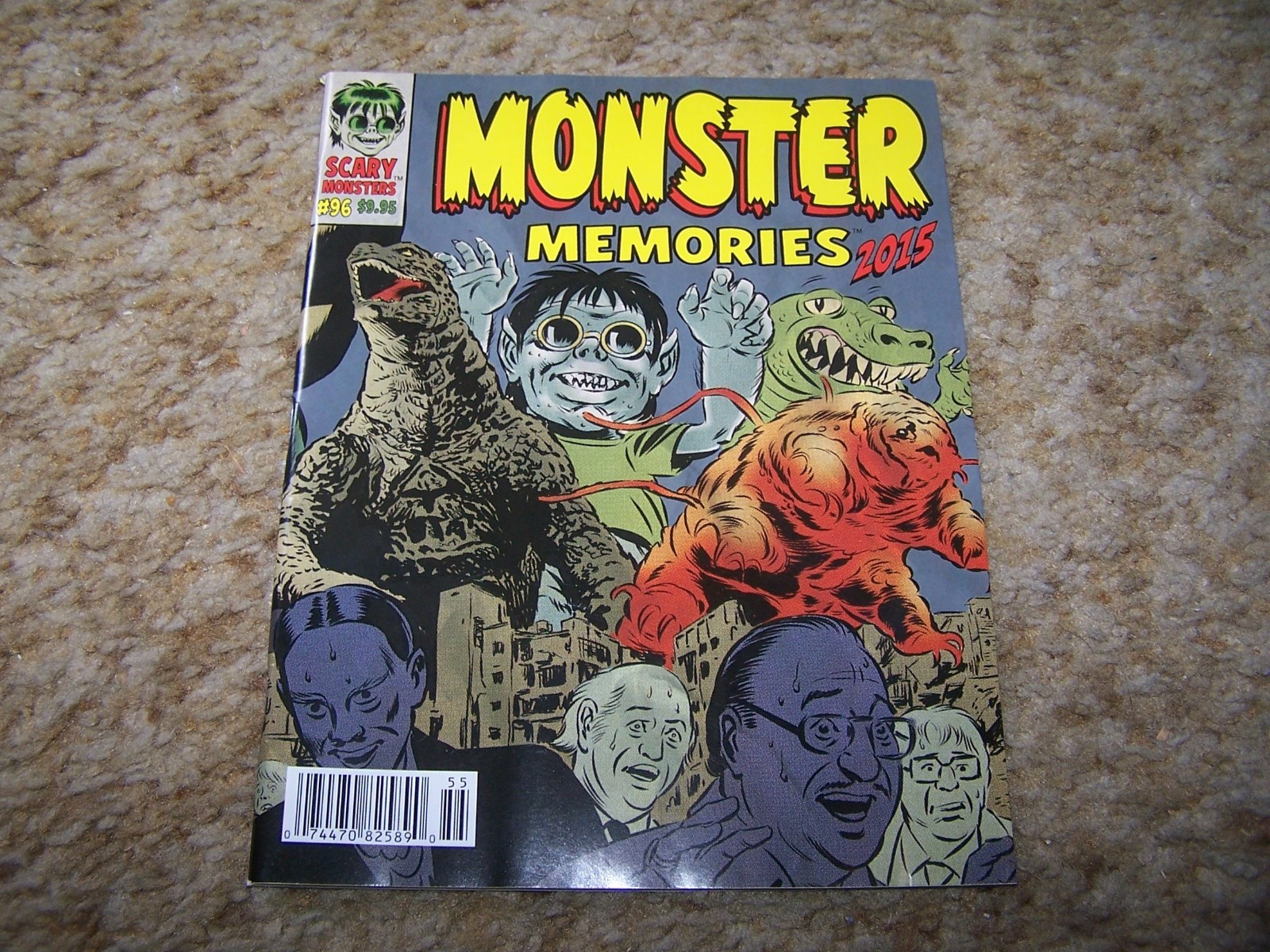SCARY MONSTERS MAGAZINE #96- MONSTER MEMORIES- 2015 yearbook