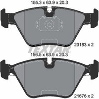 Textar 2318302 Bremsbelagsatz FüR BMW MG Wiesmann X3 3 Z4 MF3 MG X Power MG ZT