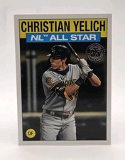 2021 Topps - 1986 Topps All-Star Baseball Christian Yelich #86AS27