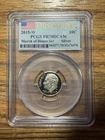 2015-W 10c Silver Roosevelt Dime PCGS PR70DCAM March of Dimes Set First Strike