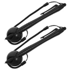 2Pcs Black Reusable Resistive Stylus Pens for Computer Touchscreen Navigation