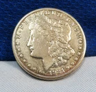 1921 Morgan silver dollar 90% silver, very nice condition