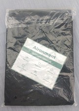 Rectangle Table Cloth, Waterproof Anti-Scratch Polyester 60" x 84" Black