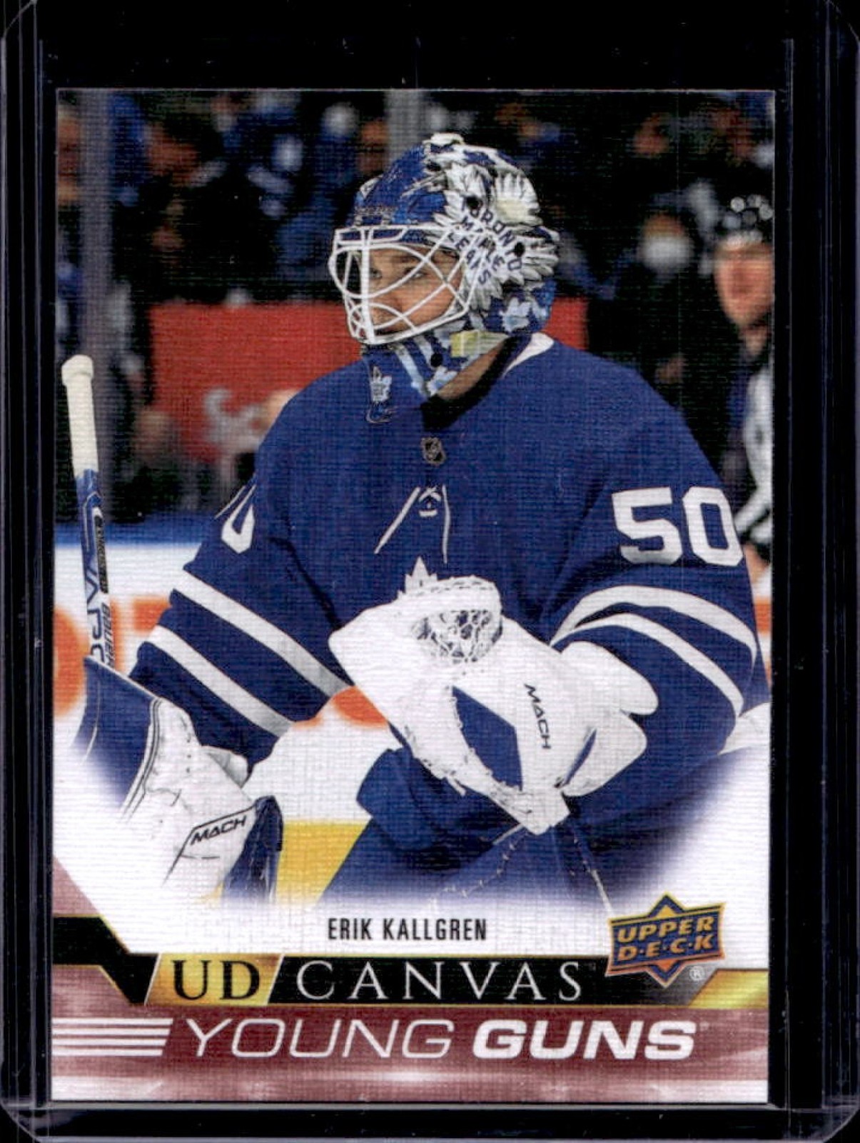 2022-23 Upper Deck Erik Kallgren UD Canvas Young Guns RC #C106 Maple Leafs