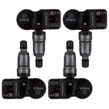 4 sensori TPMS antracite plug&play per Citroen Berlingo C4 DS 4 DS 5 Jumper Re