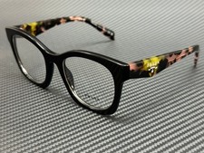 PRADA PR A05V 13P1O1 Black Women's 52 mm Eyeglasses