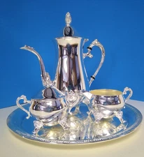International Silver Company 4 Piece Coffee/Tea Set IN BOX
