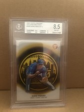 🔥2002 Topps Pristine #166 David Wright Gold Ref. RC 21/70 BGS 8.5!