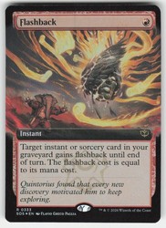 Flashback (Extended Art) 333 Strixhaven: School of Mages Foil