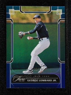 2024 Panini Three and Two Holo Blue 8/15 George Lombard Jr #79 16wc