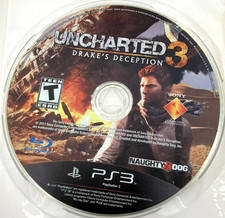 Uncharted 3 Drakes Deception Playstation 3 Game Disc Only Untested