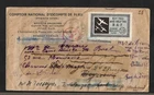 INDIA TO FRANCE CHARITY LABEL ON AIR MAIL COVER 1941 RARITY