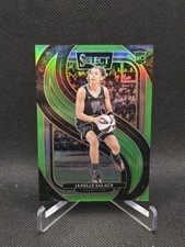 2025 Panini Select WNBA #160 Janelle Salaun RC Neon Green Prizm /75