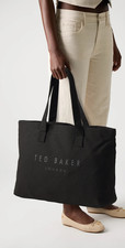 TED BAKER shopper shoulder  tote bag  large canvas new school uni work new