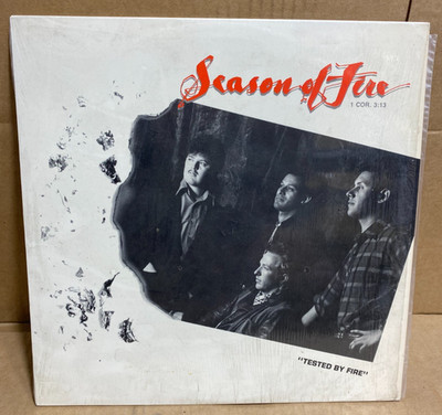 Tested By Fire EP by Season Of Fire vinyl 1987 MCF5158