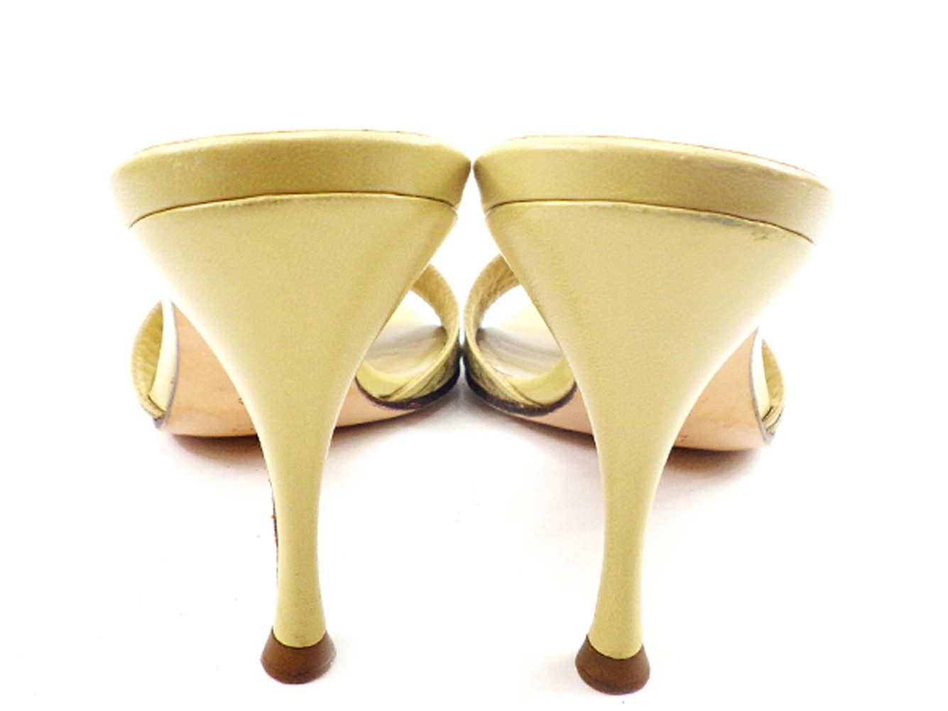 GUCCI Sandals Shoes #36C GG Canvas Beige Canvas x Leather GUCCI t4732s Brand Hig thumbnail 4