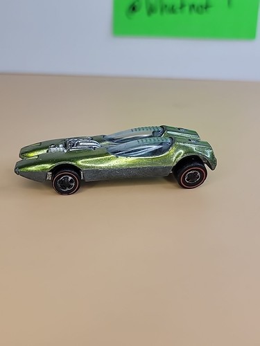 Vintage Original 1968 Hot Wheels Redline Splittin Image OLIVE