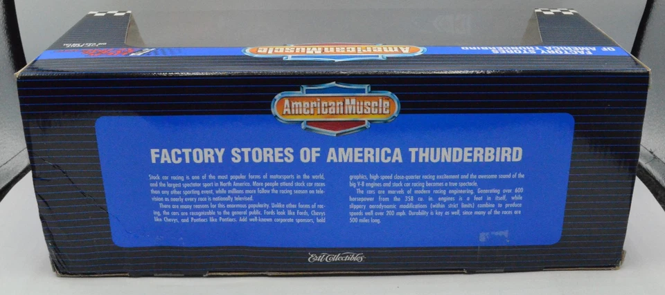 1/18 #75 TODD BODINE 1995 TIENDAS DE FÁBRICA FORD THUNDERBIRD NASCAR DIECAST Foto 3 de 4