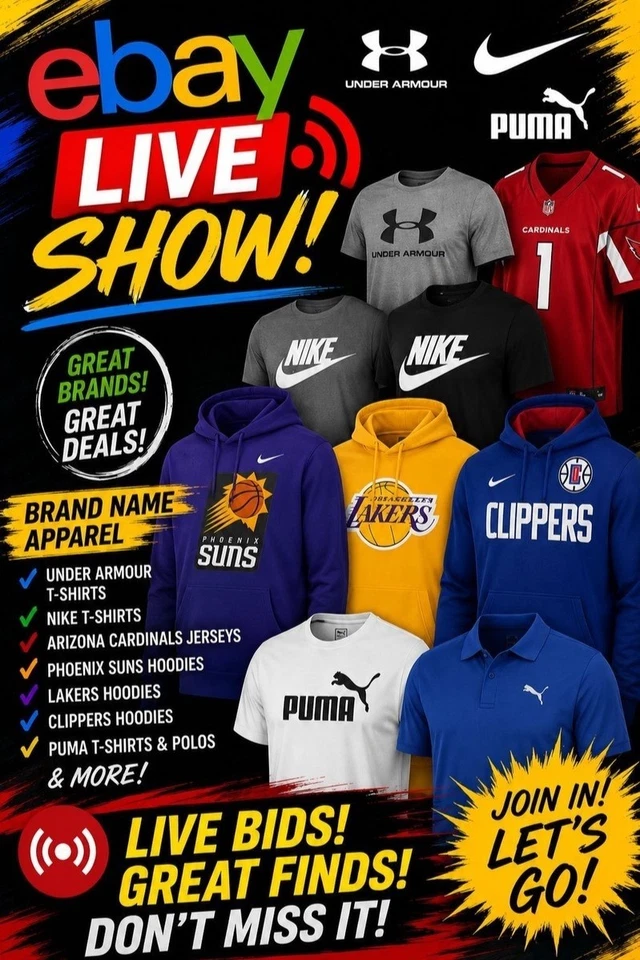 NIKE, UNDER ARMOUR,NBA CLOTHING BLOWOUT 🔥 MEN • WOMEN • KIDS | SUNS • LAKE