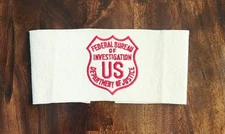 original vintage FBI Felt Arm Band