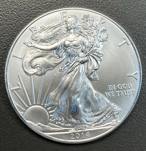 2014 American Eagle Silver Dollar / 1 oz .999 Silver / Uncirculated
