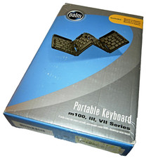 Original Palm Portable Keyboard Commpete w Retail Box Case Manuals P10713U VGC