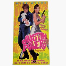 Austin Powers International Man of Mystery VHS Movie Video 1997