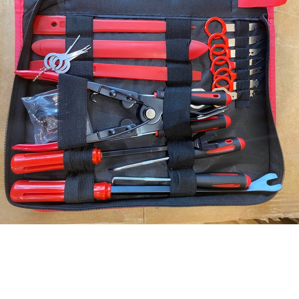 Unassembling Tools 41pcs Hand-held Disassembly Tools Car Removal Panel Door Audio Trim ...
