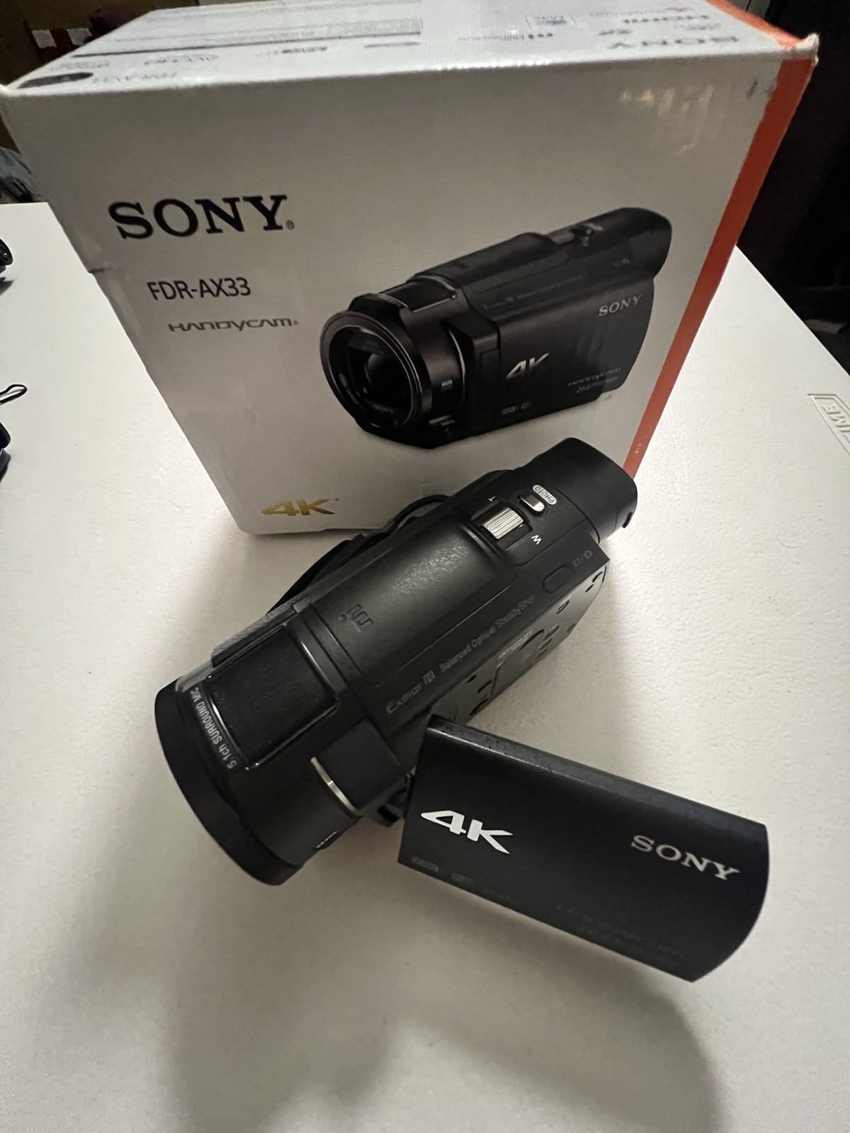 Sony FDRAX33 4K Ultra Hd Video Recording Handycam Camcorder